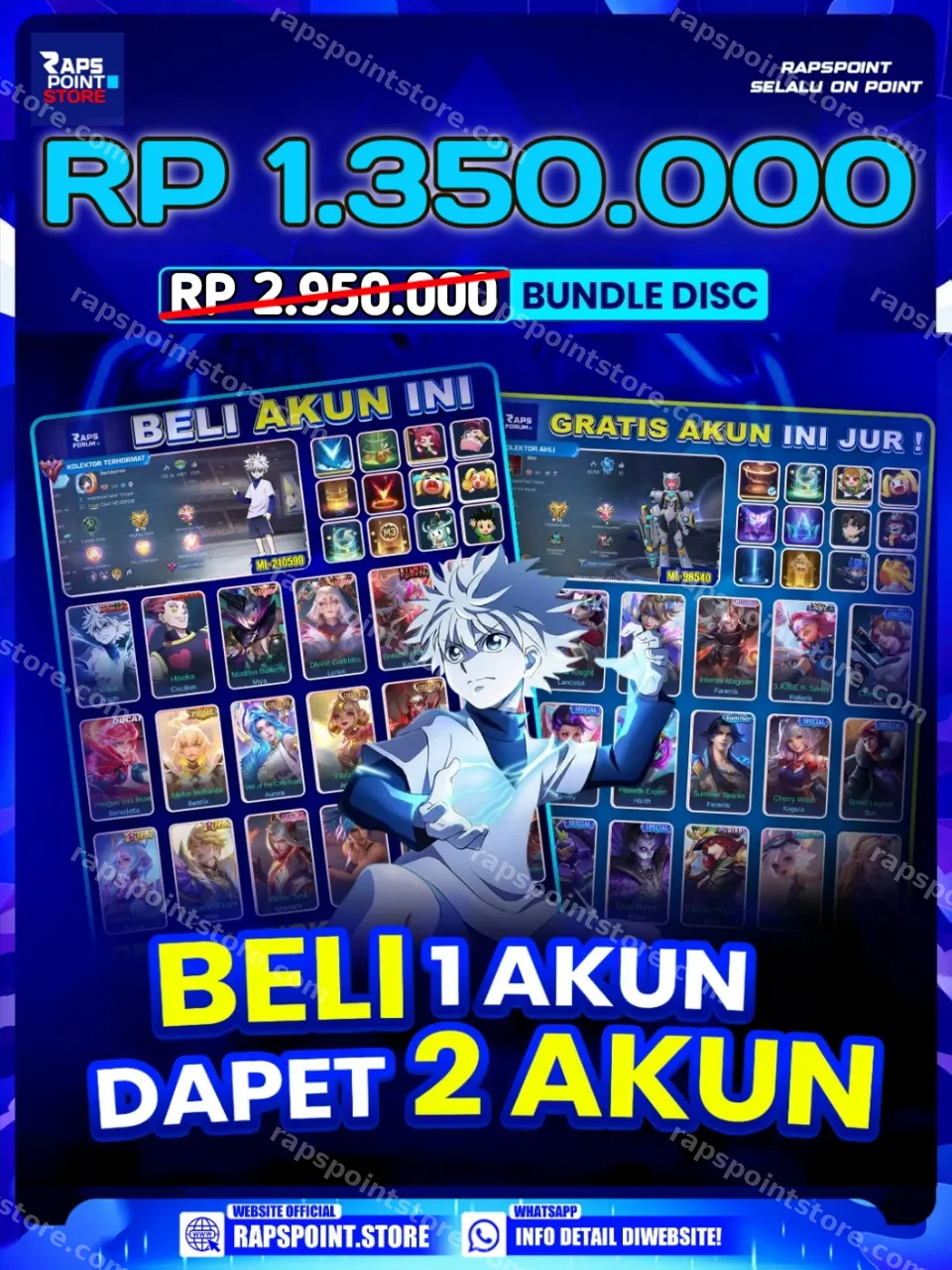 HARITH HUNTER X HUNTER X KIMMY EPIC LIMIT