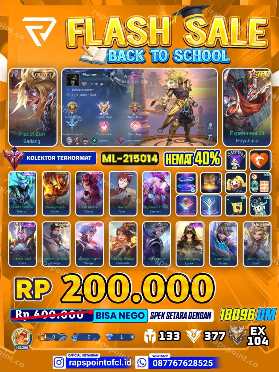BADANG SAINT SEIYA