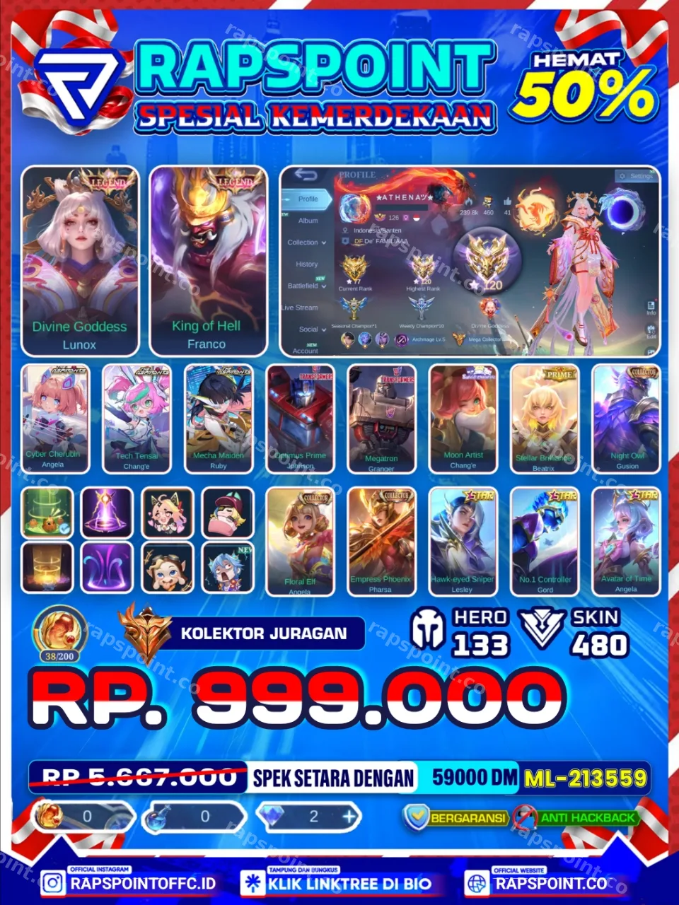 LUNOX LEGEND
