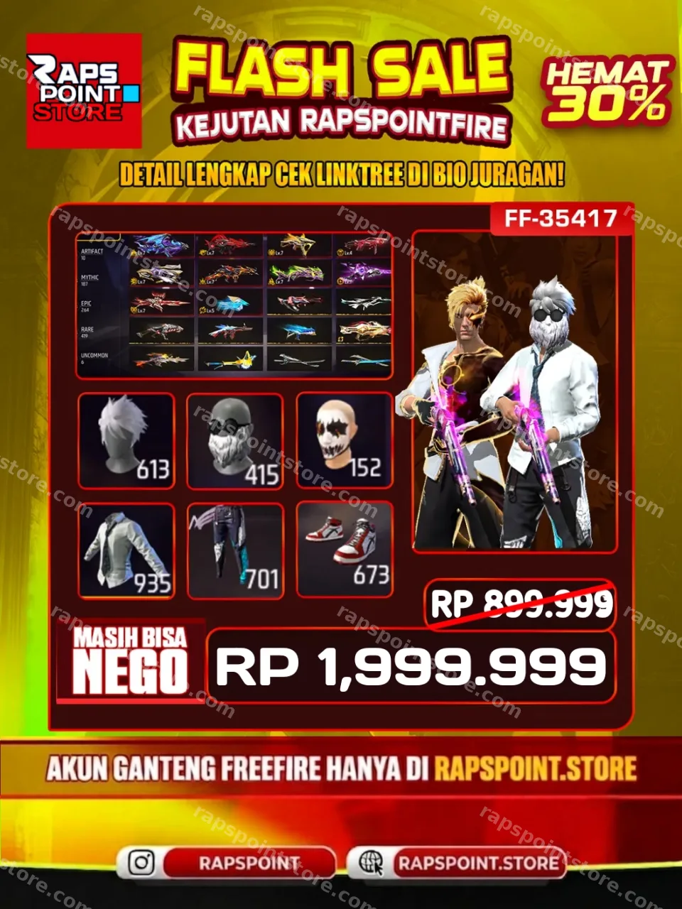 RAMBUT KAKASHI HITAM, RAMBUT KAKASHI PUTIH, RAMBUT KAKASHI PINK, Genos ON, JENGGOT BNL, MASKER LETDA, BAJU HITAM POLOS, ANGEL BIRU, ANGEL HIJAU, ANGEL PUTIH, Kemeja Putih ON, SEPATU JORDAN Harga